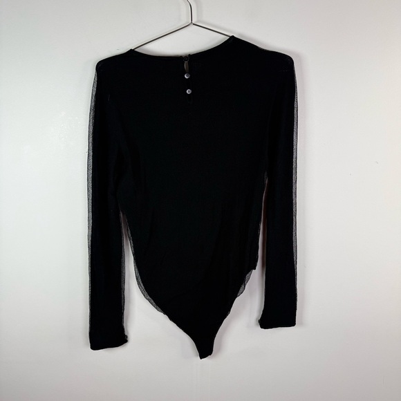 Giorgio Armani Black Mesh Bodysuit - Picture 11 of 11